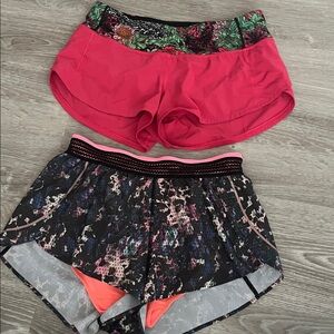 Lululemon Shorts bundle 4